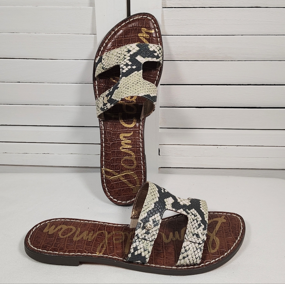Sam Edelman Keen Slide In Flat Sandals NEW 8 M